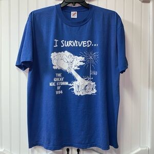 90s Great Ice Storm of 1994 Shirt XXL Vintage